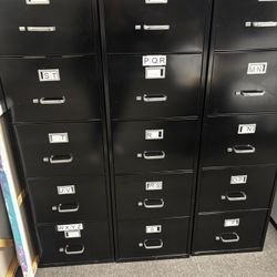 3 Filing Cabinets. Free Must Pickup 