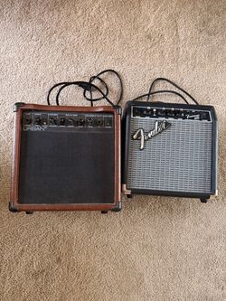 2 Beginner guitar amps