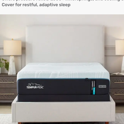 Mattres Tempur pedic Hybrid medium king size brand new