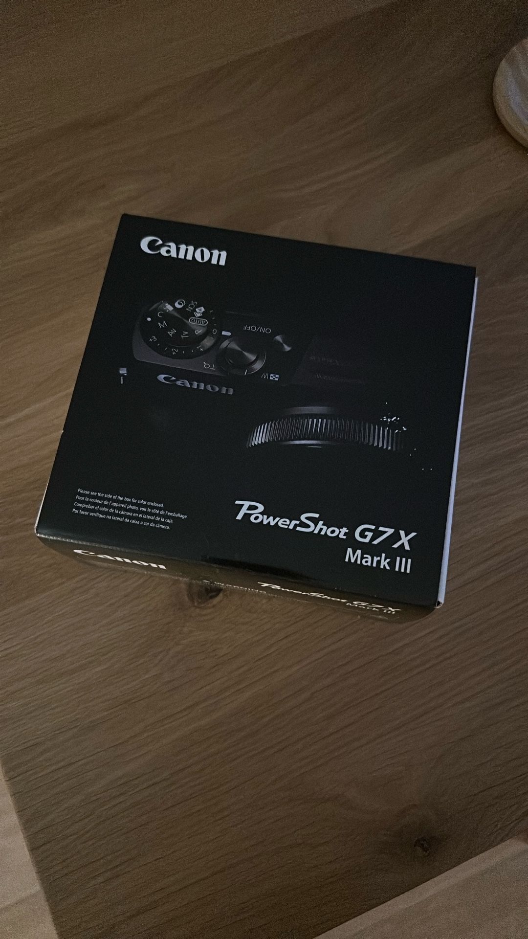 Canon G7X Mark III