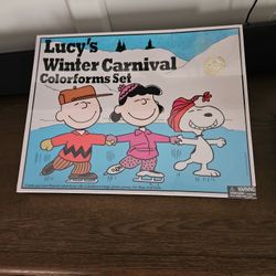 Lucy's colorforms  set