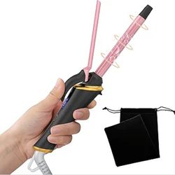 Ukliss Mini Curling Iron, Black 1/2 Inch