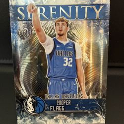 Cooper Flag Topps Chrome Serenity Rookie Card