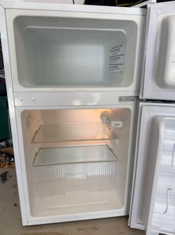Mini fridge household 2 door refrigerator (free local delivery)