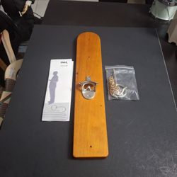 "NEW " Classic Hammer Crown Tall Hook & Ring Game With Bottle Opener & Magnetic Cap Catch, By Tosso 17"L X 3.25"W 