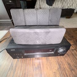 Denon Avr-391 Surround Sound Stereo Speaker System