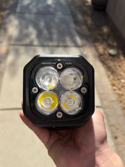 3D printed flashlight with Baja designs pod light