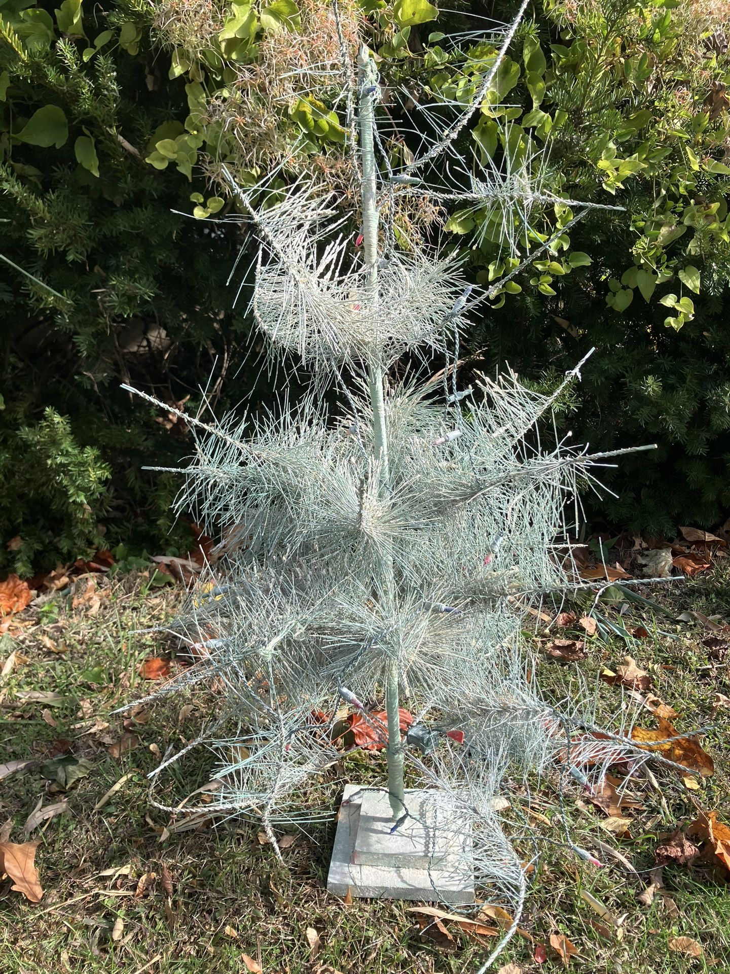 Bizarre Looking Charlie Brown Vintage Christmas Tree