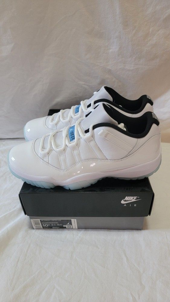 Jordan 11 Retro Low Legend Blue Size 10.5
