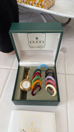 Vintage Gucci Watch with Bezel