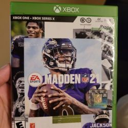 Madden 21 Football Xbox One Xbox Series X