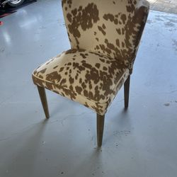 Cow Print Chair 