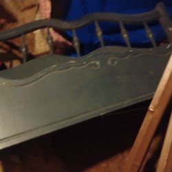 Half Bed With Footboard ,Headboard.And Rails