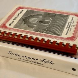Church Cookbooks (Grace At Your Table), Book 1 and 2