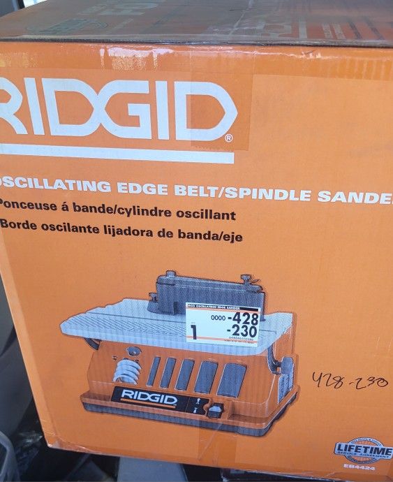 RIDGID
5 Amp Corded Oscillating Edge Belt/Spindle Sander