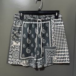 Kinetic‎ Kings Paisley Fundamental Men's Shorts Size M
