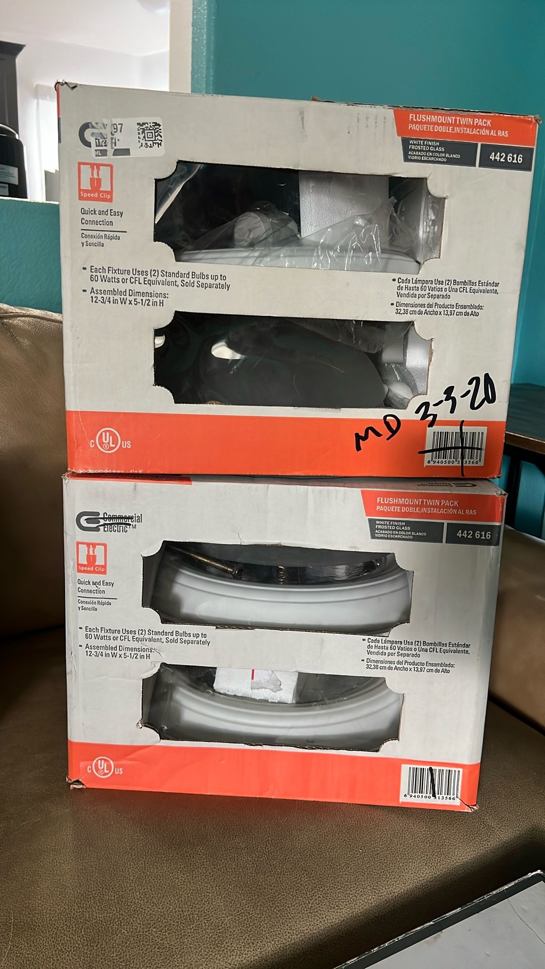 New Set Of 4 flushmount Pack