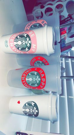 Valentine Starbucks Cups