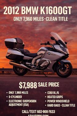 2012 BMW K1600 GT