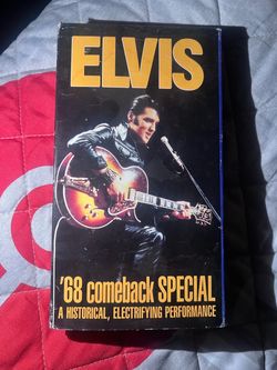 Elvis Presley '68 Comeback Special VHS Tape