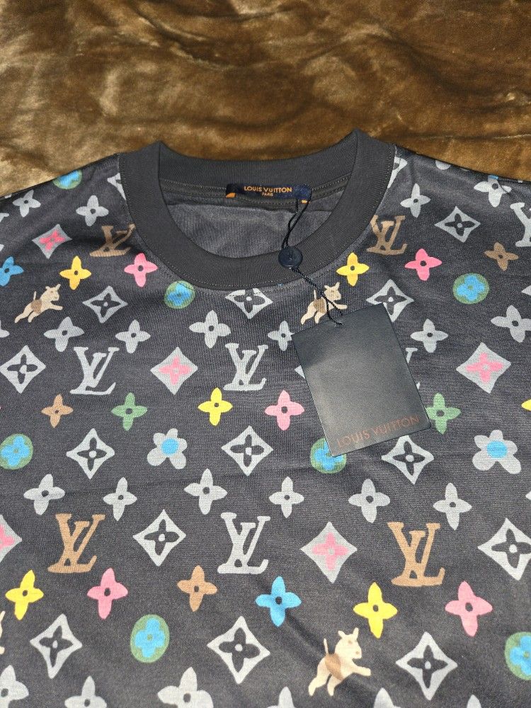 Louis Vuitton by Tyler, the Creator Monogram Printed Short-Sleeved
SHIRT