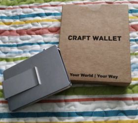 Craft Wallet with money clip