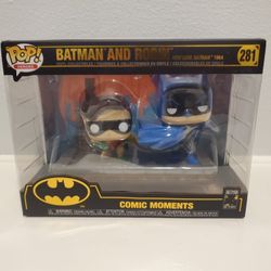 Funko Pop! Comic Moments Batman and Robin New Look Batman 1964 #281