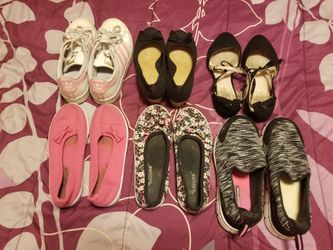 Zapatos de niña size 1 y 2