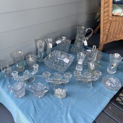 Vintage Cut Glass Crystal 