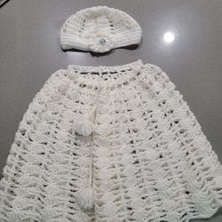 Girl's Cover Up & Hat (Handmade)