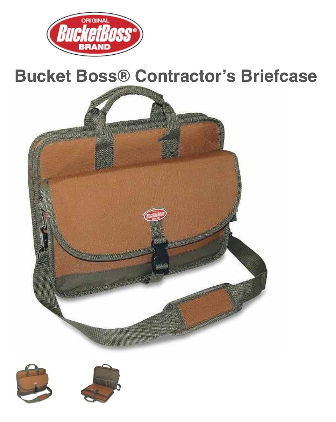 BUCKETBOSS CONTRACTORS BRIEFCASE