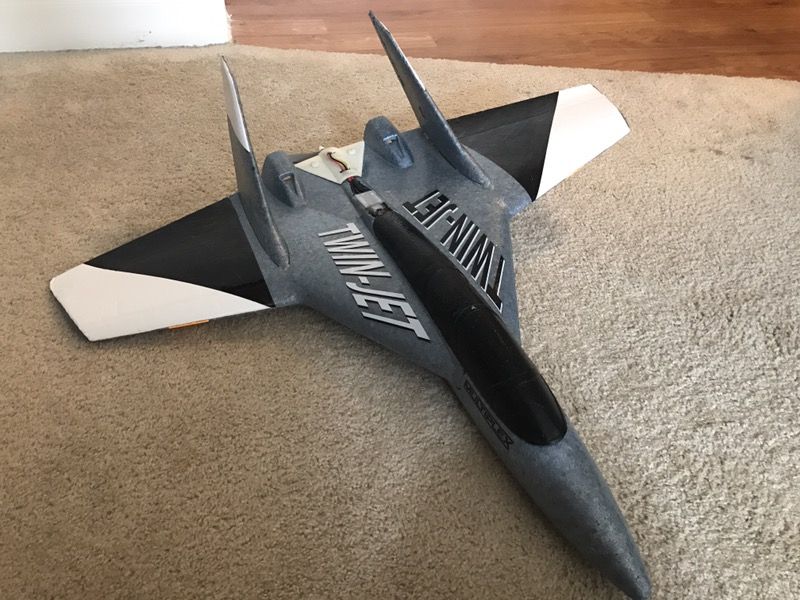 Multiplex Twinjet RC airplane