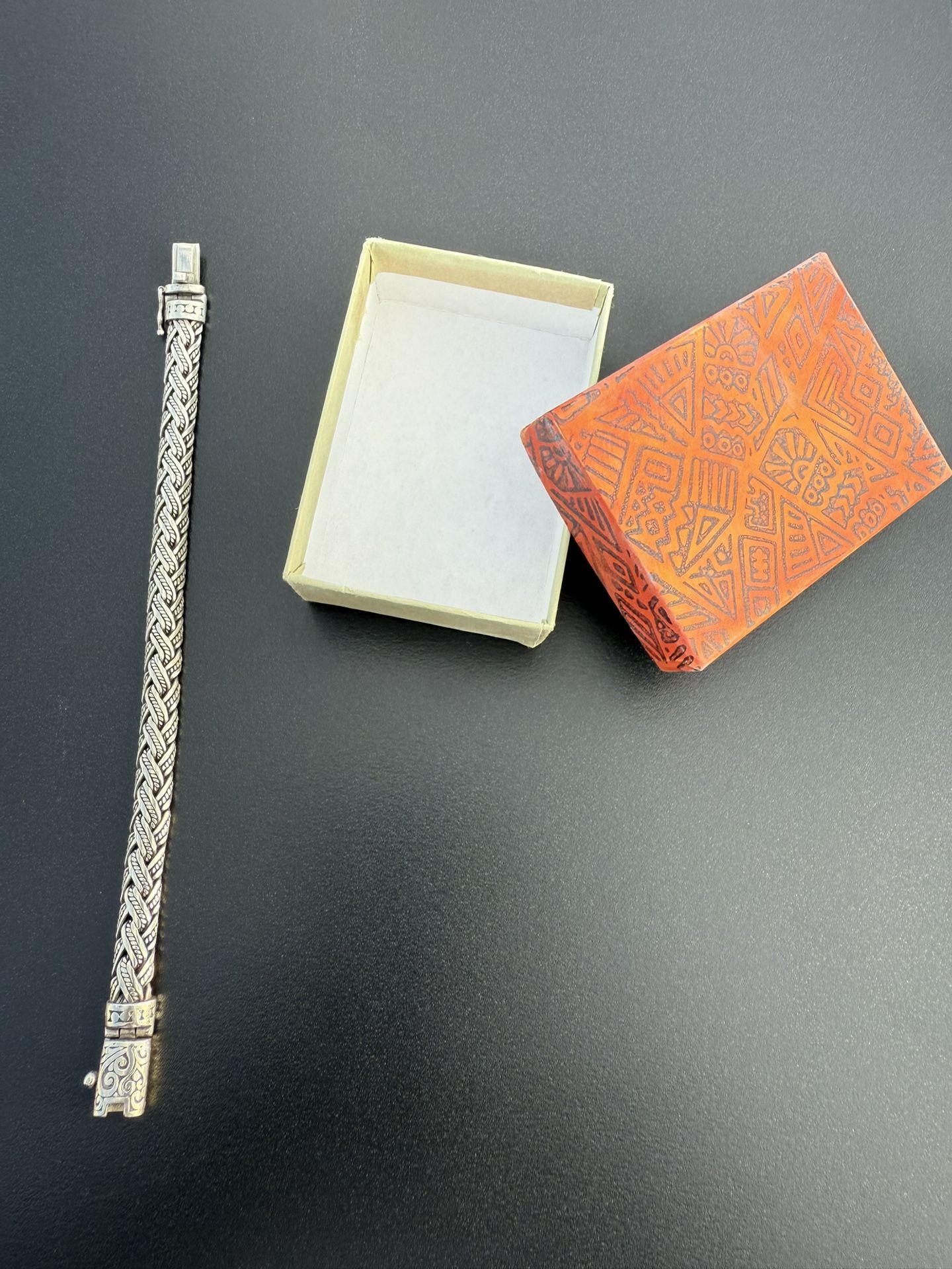 Bali Legacy sterling silver woven bracelet