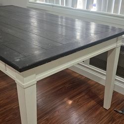 Heavy Duty Wooden Dining Table with Storage