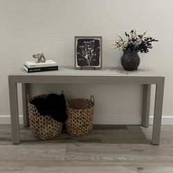 Beautiful Wooden Entry Console Table 