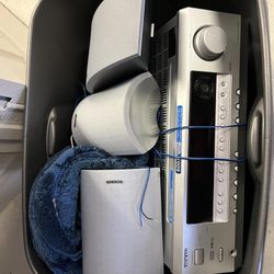 Onkyo Ht-r330 Home Theater Stereo Av Receiver