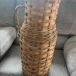 Wicker Vase 