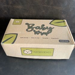 Baby Wrap Soft Carrier Classic Grey For Babies 5-35 Lbs by KeaBabies