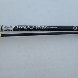 Vintage Lew's Spinning Rod with vintage Abu Gracia Abumatic 1075