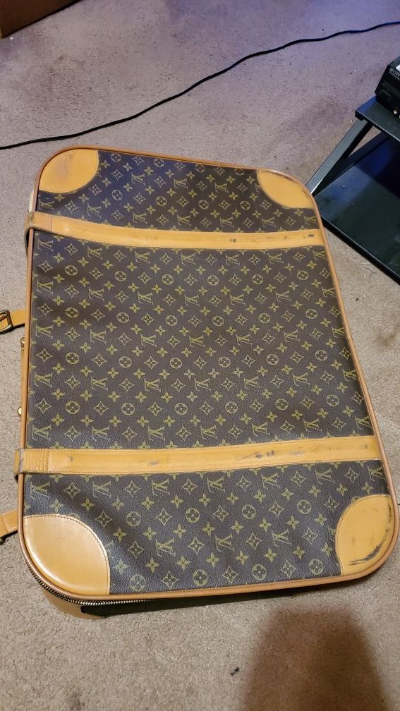 Louis Vuitton LV Monogram Soft Sided Zip Large Suitcase