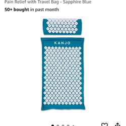 KANJO acupressure mat and pillow set