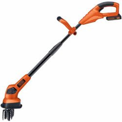 Black & Decker 20V MAX 7 in. Lithium-Ion Cordless Garden Cultivator/Tiller with 1.5Ah Battery and Charger Included.