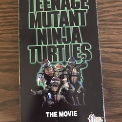 Four TMNT VCR Tapes