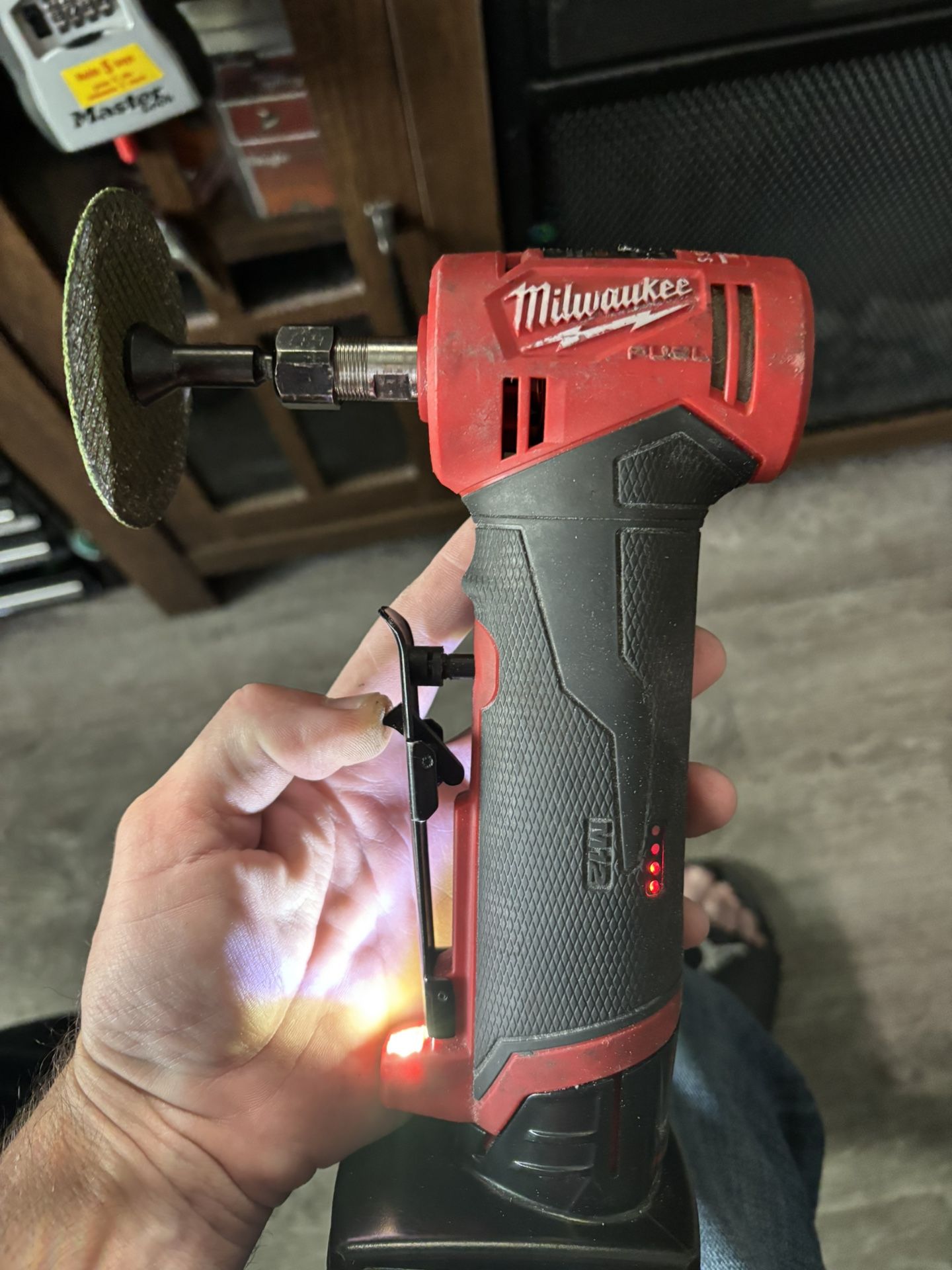 Milwaukee M12 Fuel 90 Degree Die Grinder