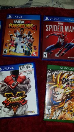 Ps4 and xbox one games