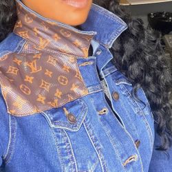Custom LV Denim Jacket 