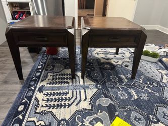Wood Living Room End Tables
