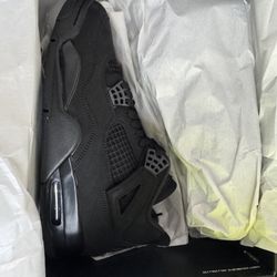 Nike Air Jordan Retro 4 Black Cat 2025