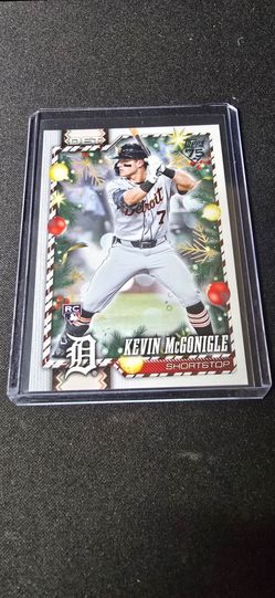 2026 Topps Holiday #H183 Kevin McGonigle Holiday Back Variation SP