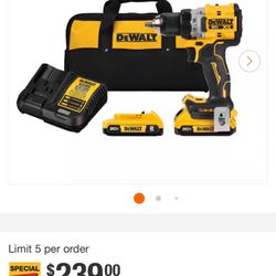 Dewalt Drill Kit